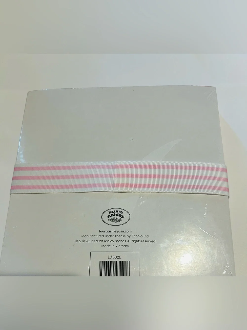 New Laura Ashley Pink Pink Blue & White Scalloped 3 Pack Note Pads Lined